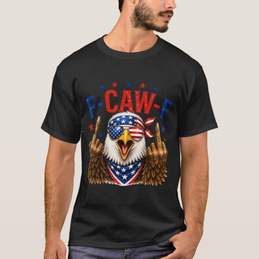 FCawf Patriottische Adelaar T-shirt (Voorkant)