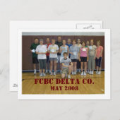 FCBC DELTA CO., mei 2008 Briefkaart (Voorkant / Achterkant)