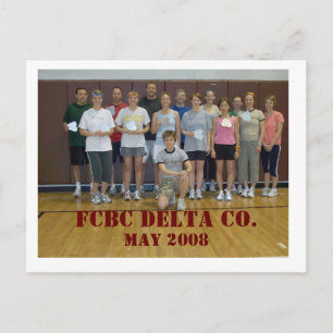 FCBC DELTA CO., mei 2008 Briefkaart