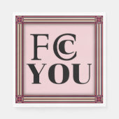 FCC JOU Papieren Servet (Voorkant)