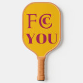 FCC JOU Pickleball Paddle (Achterkant)