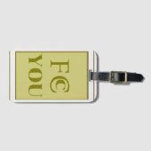 FCC YOU Bagage Label (Voorkant (horizontaal))