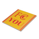 FCC YOU Ceramic Tile Tegeltje<br><div class="desc">FCC YOU Ceramic Tile</div>