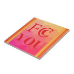 FCC YOU Ceramic Tile Tegeltje<br><div class="desc">FCC YOU Ceramic Tile</div>