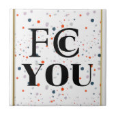 FCC YOU Keramische Tegels Tegeltje (Voorkant)