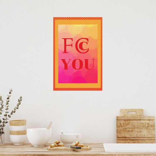 FCC YOU Poster (Keuken)