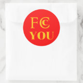 FCC YOU Sticker (Tas)