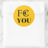 FCC YOU Sticker (Tas)