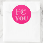 FCC YOU Sticker (Tas)
