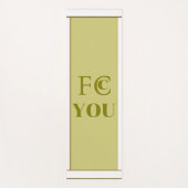 FCC YOU Yoga Mat (Voorkant)