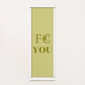 FCC YOU Yoga Mat (Achterkant)