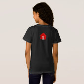 FCF Home Logo Zwart T-shirt (Achterkant volledig)