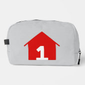 FCF Rode Logo Cosmetische Zak Toilettasje (Voorkant)