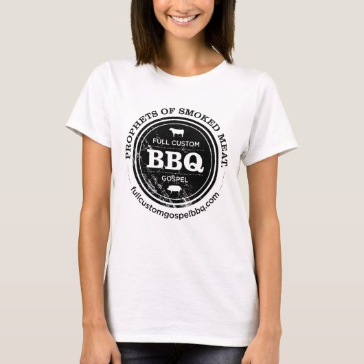FCG-BBQ-damestempel T-shirt (Voorkant)