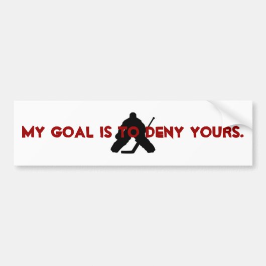 FCHFC Deny Goal Bumpersticker (Voorkant)