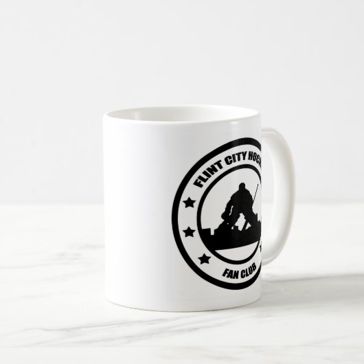 FCHFC Dual Black Logo Coffee-Mok Koffiemok (Voorkant rechts)