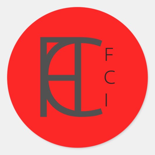 FCI RED DOT sticker pack (Voorkant)