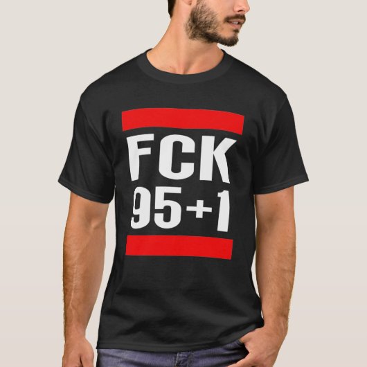FCK 95+1 Anti Hannover Derby Braunschweig Football T-shirt (Voorkant)