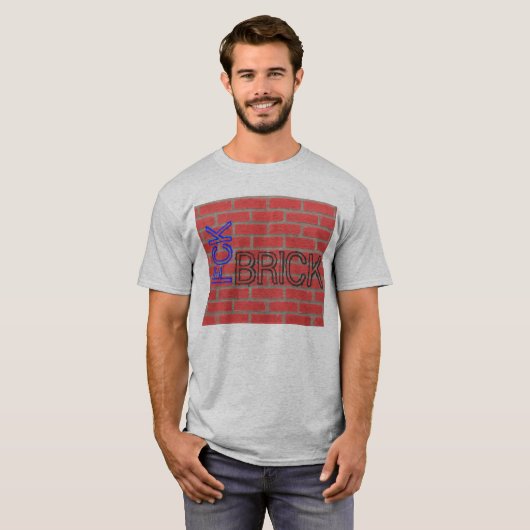 FCK BRICK T-SHIRT (Voorkant volledig)