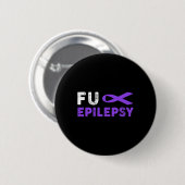FCK Epilepsie Bewustzijnsondersteuning Overlevende Ronde Button 5,7 Cm (Voorkant /achterkant)