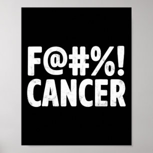 FCK Kanker Borstkanker Bewustzijnsgeschenken Distr Poster