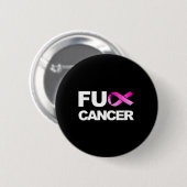 FCK Kanker - FCK borstkankerbewustzijn Ronde Button 5,7 Cm (Voorkant /achterkant)