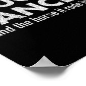 FCK Kanker Roze borstkanker Bewustzijn Poster (Hoek)