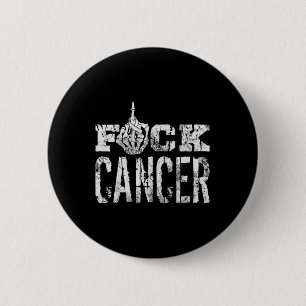 FCK Kanker Skelet Middenborstkanker Bewustzijn Ronde Button 5,7 Cm