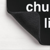 Fck My Chungus Life Fuc Funny Gift Novelty Big Tex Muismat (Hoek)