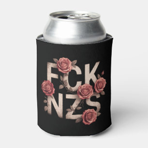 FCK NZS Bloemig Tegen Rechts Geen Nazis Lgbtq+ Blikjeskoeler