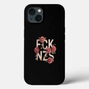 FCK NZS Bloemig Tegen Rechts Geen Nazi's Lgbtq+ iPhone 13 Hoesje