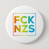 FCK NZS mit Rahmen Ronde Button 7,6 Cm (Voorkant)