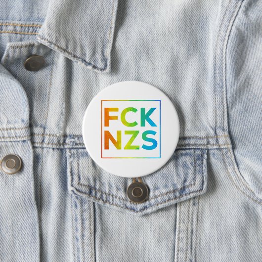 FCK NZS mit Rahmen Ronde Button 7,6 Cm (In situ)