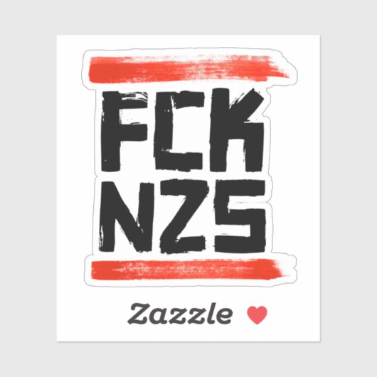 FCK NZS STICKER (Vel)