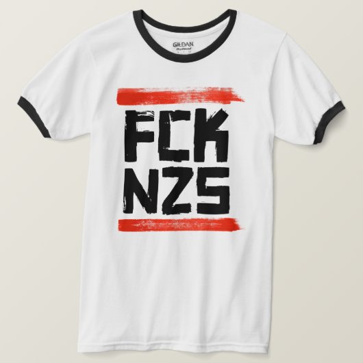 FCK NZS T-SHIRT (Design voorkant)