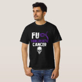 FCK Pancreaskanker Samen Kanker bestrijden PUR T-shirt (Voorkant volledig)