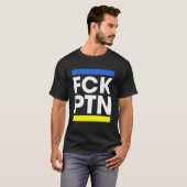 FCK PTN I stand with Ukraine 2022 T-shirt (Voorkant volledig)