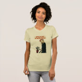 Fck trump crème t-shirt (Voorkant volledig)