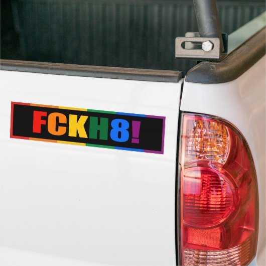 FCKH8 -.png Bumpersticker (Op Truck)