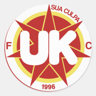 FCRedsticker Ronde Sticker