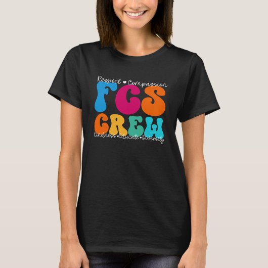 FCS Crew Appreciation Week Terug naar school T-shirt (Voorkant)
