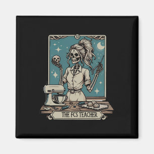 FCS leraar skelet Halloween familie en consument Magneet
