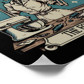 FCS leraar skelet Halloween familie en consument Poster (Hoek)