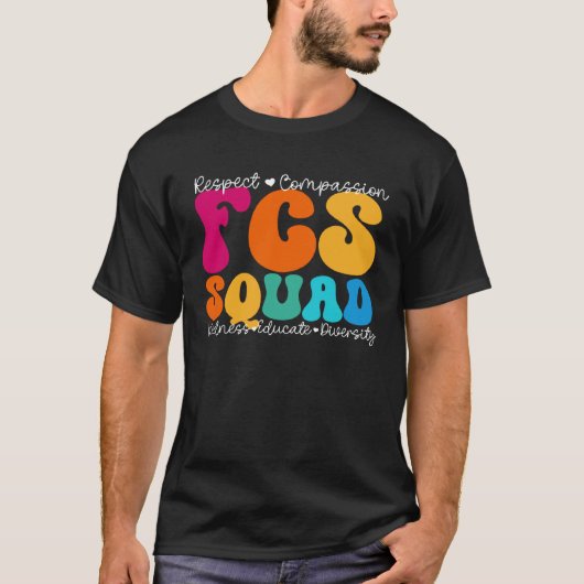 FCS Squad Appreciation Week Terug naar school T-shirt (Voorkant)