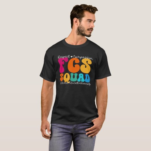 FCS Squad Appreciation Week Terug naar school T-shirt (Voorkant volledig)