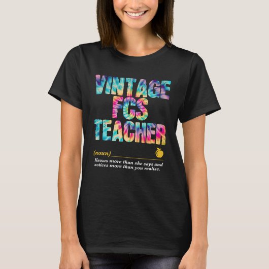 FCS Teacher Appreciation Week Back to School  2 T-shirt (Voorkant)