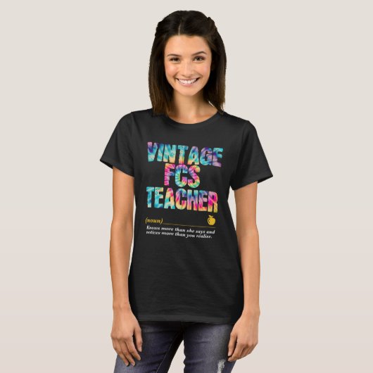 FCS Teacher Appreciation Week Back to School  2 T-shirt (Voorkant volledig)