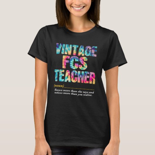 FCS Teacher Appreciation Week Terug naar School 1 T-shirt (Voorkant)