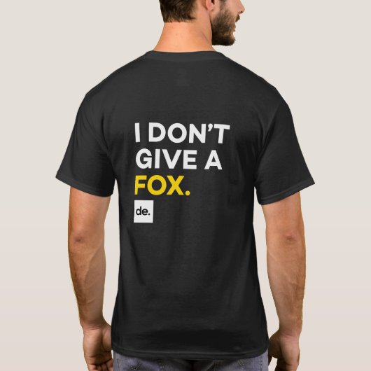 FCUK Periodic Table & I DONT GEEF EEN FOX SHIRT (Achterkant)