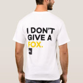 FCUK Periodic Table & I DONT GEEF EEN FOX SHIRT (Achterkant)